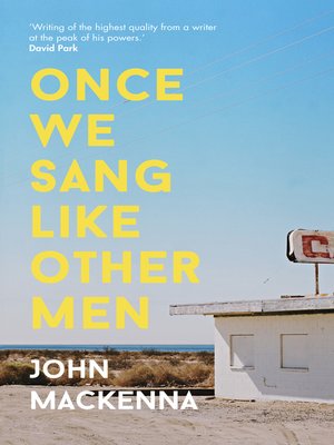 cover image of Once We Sang Like Other Men
